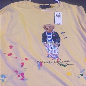 Polo by Ralph Lauren  Yellow Bear Graphic T-Shirt